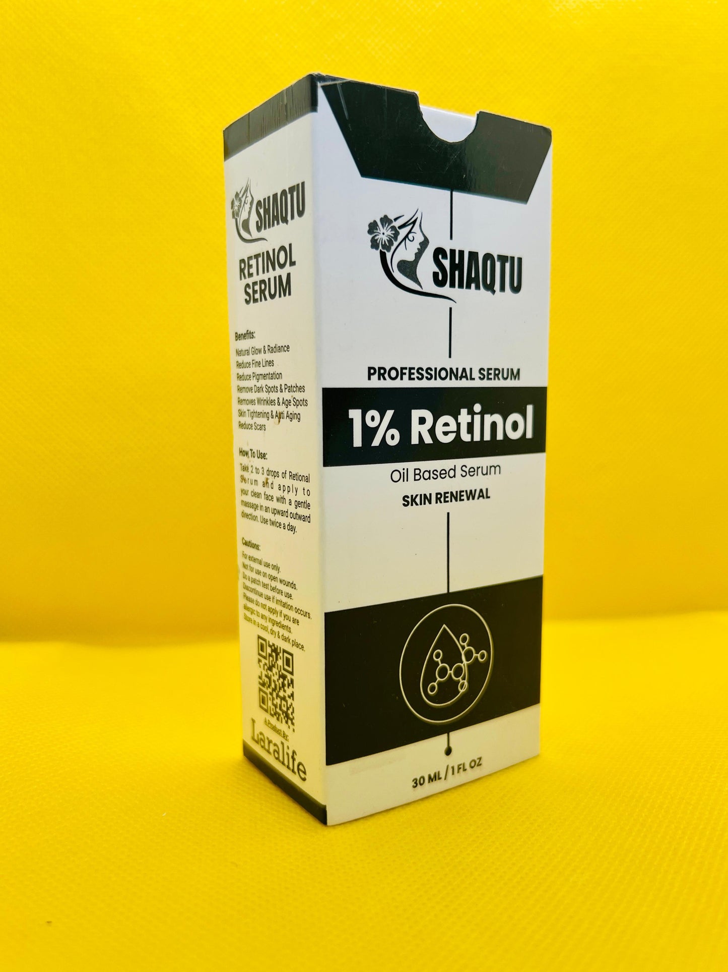 Youthful skin night serum Shaqtu Retinol