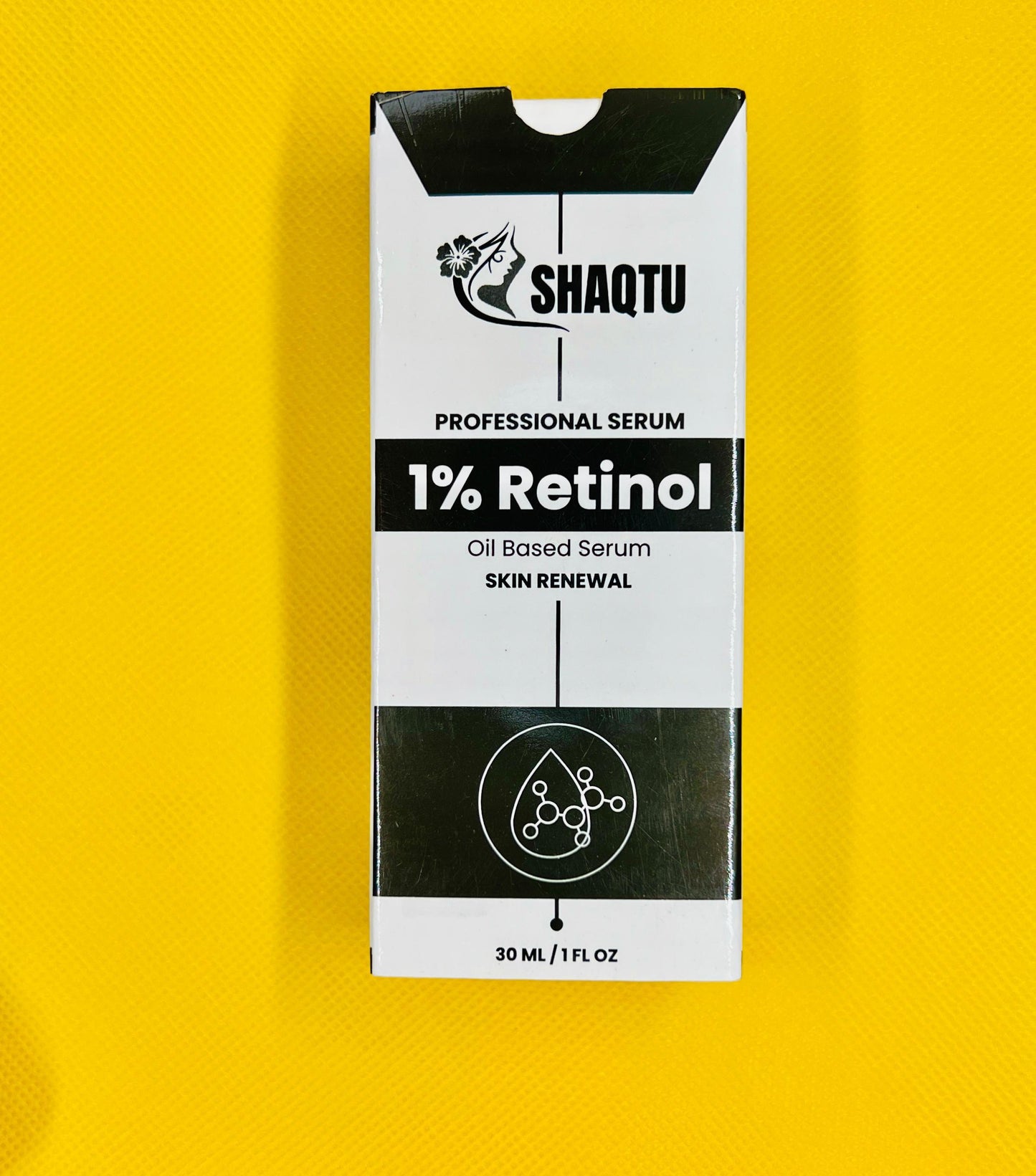 Hydrating retinol face serum for normal to dry skin