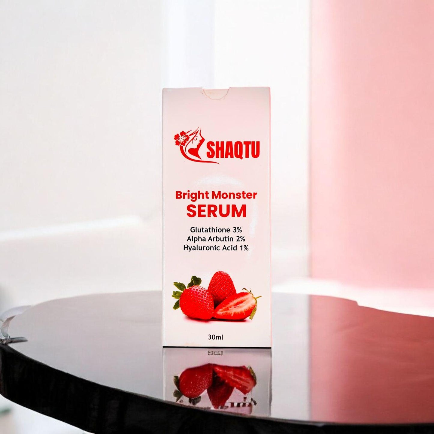 Lightweight fast-absorbing brightening serum
