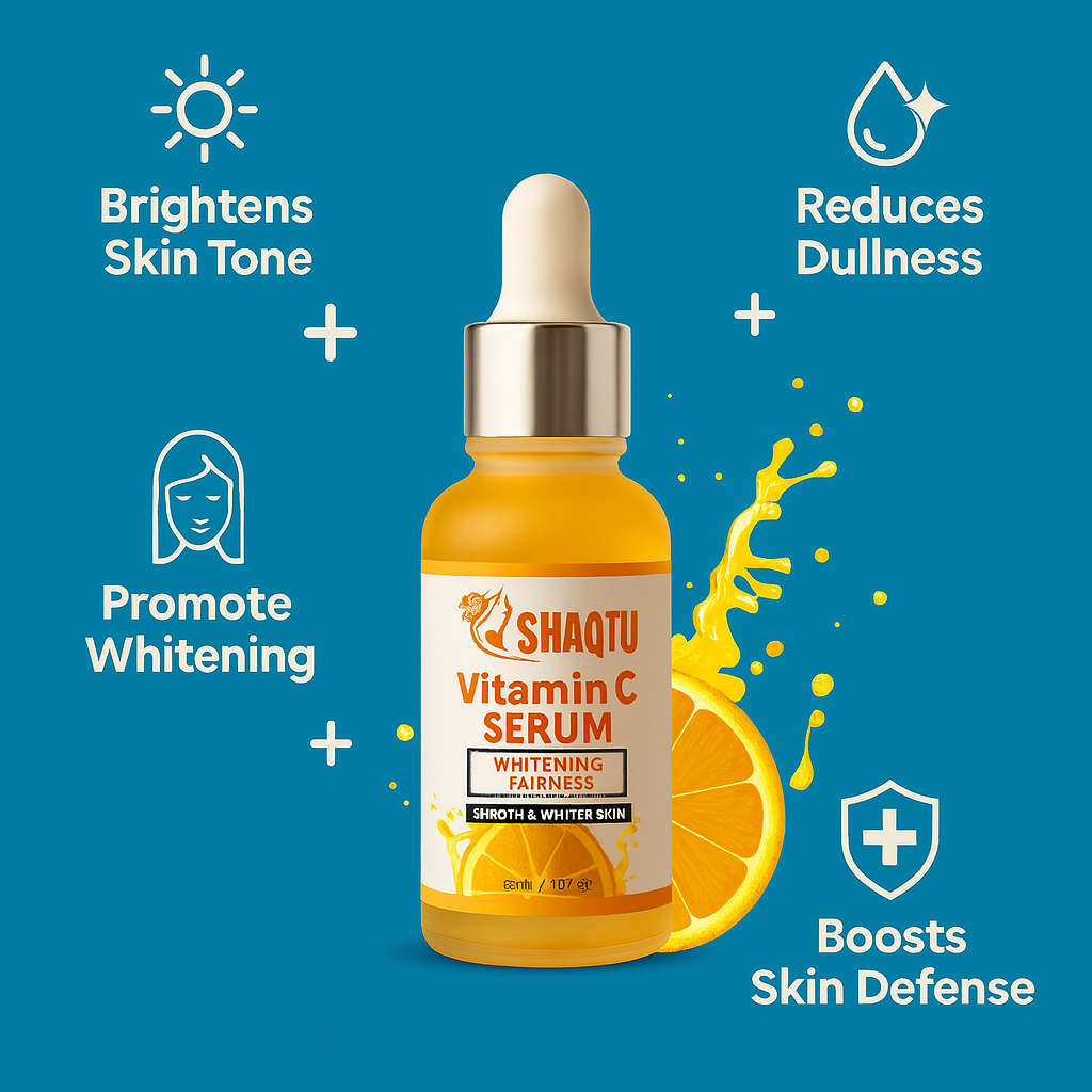 Vitamin C Brightening Serum — Glow, Protect & Even Your Skin Tone