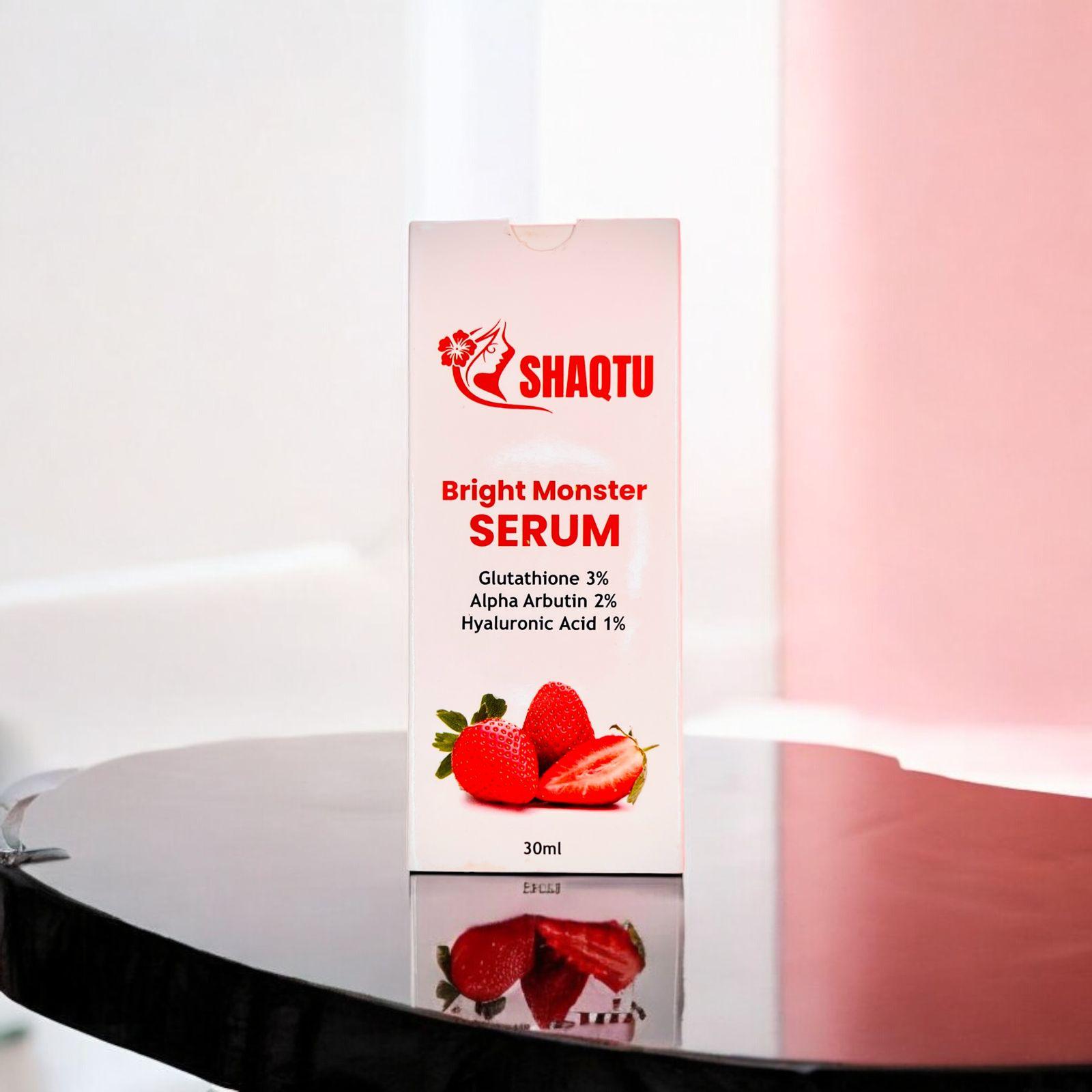 Lightweight fast-absorbing brightening serum