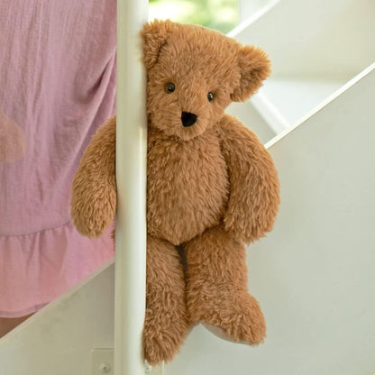 Brown Teddy Bear Stuffed Animal | Soft Cozy Plush, Romantic Gift, Recycled Filling, Design in USA | 13 Inch | Super Soft Teddy Bear Collection