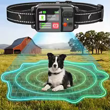 Smart GPS Dog Fence – Wireless Outdoor Pet Containment & Training Collar