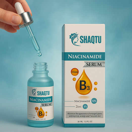 Pore-refining and oil-control serum with niacinamide and zinc