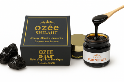 O-Zee Shilajit packaging and box view